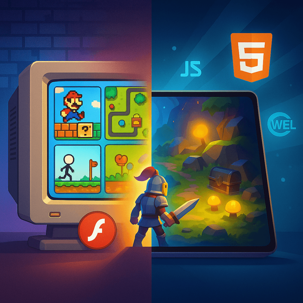 The Evolution of Browser Games: From Flash to HTML5