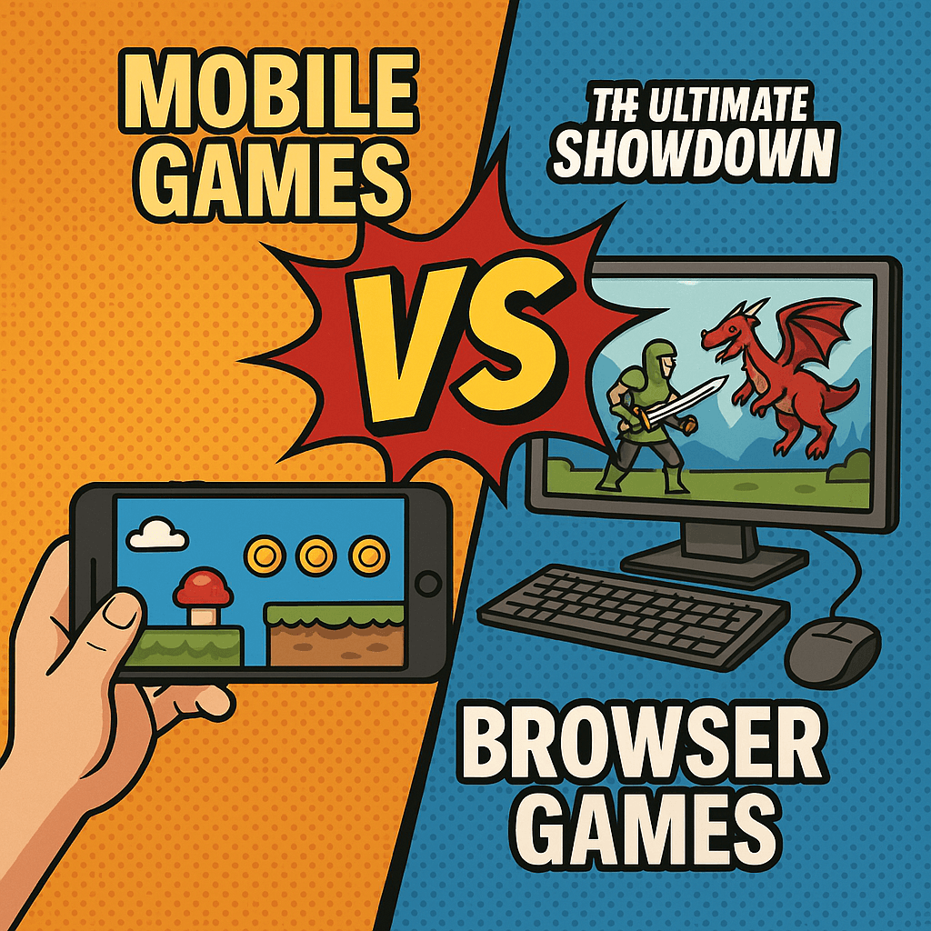 Mobile vs Browser Games: The Ultimate Showdown