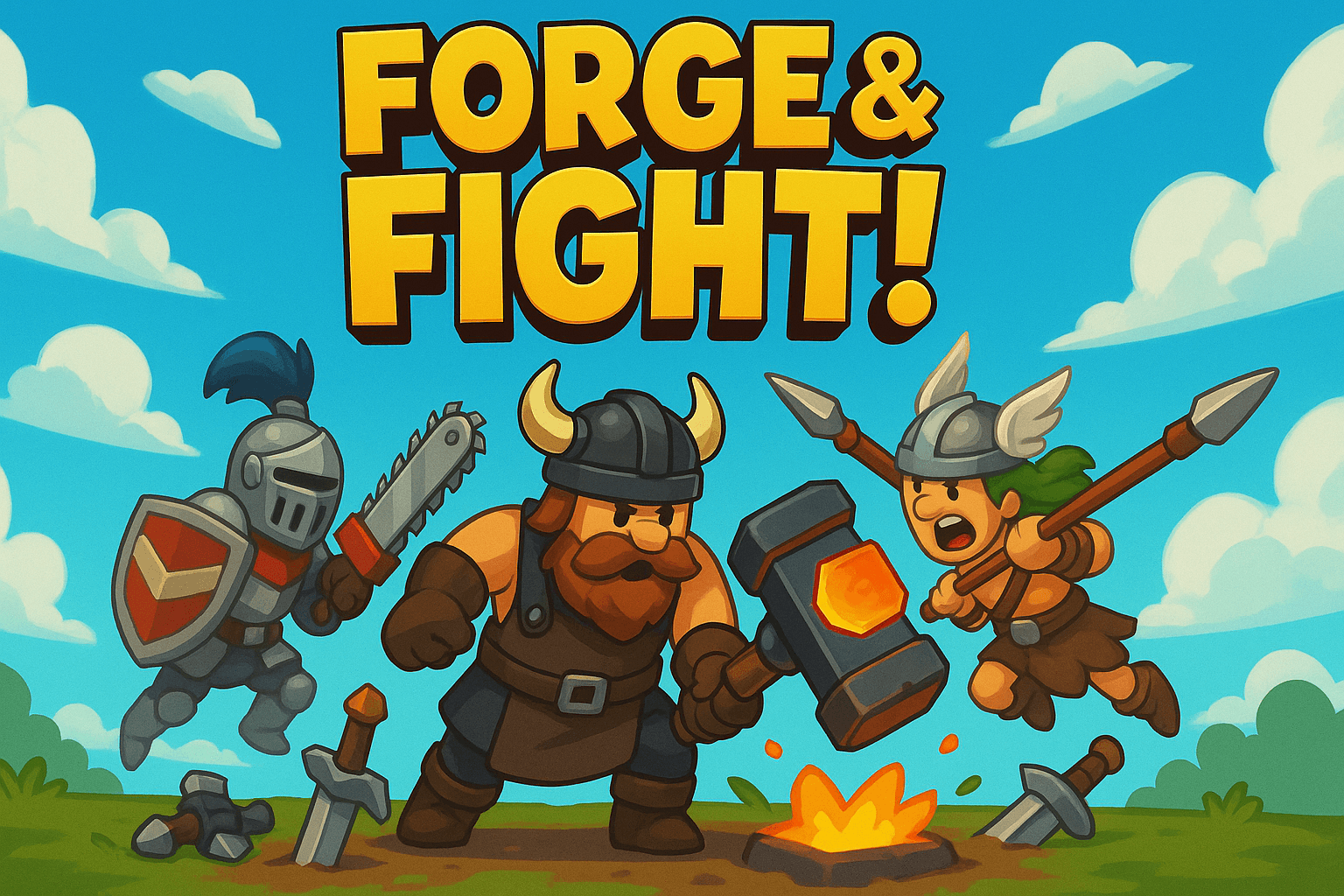 Forge & Fight! gameplay