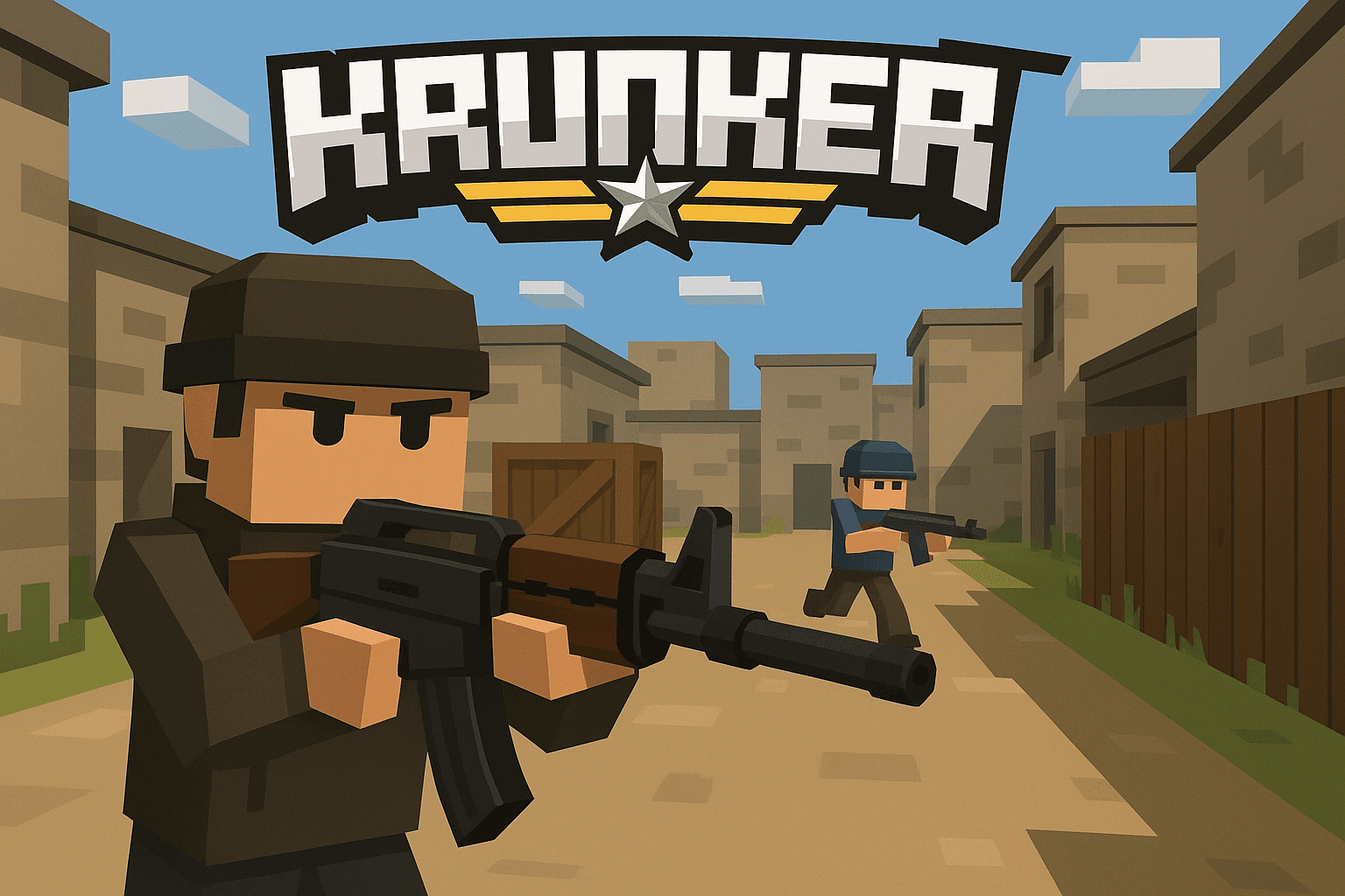 Krunker.io gameplay