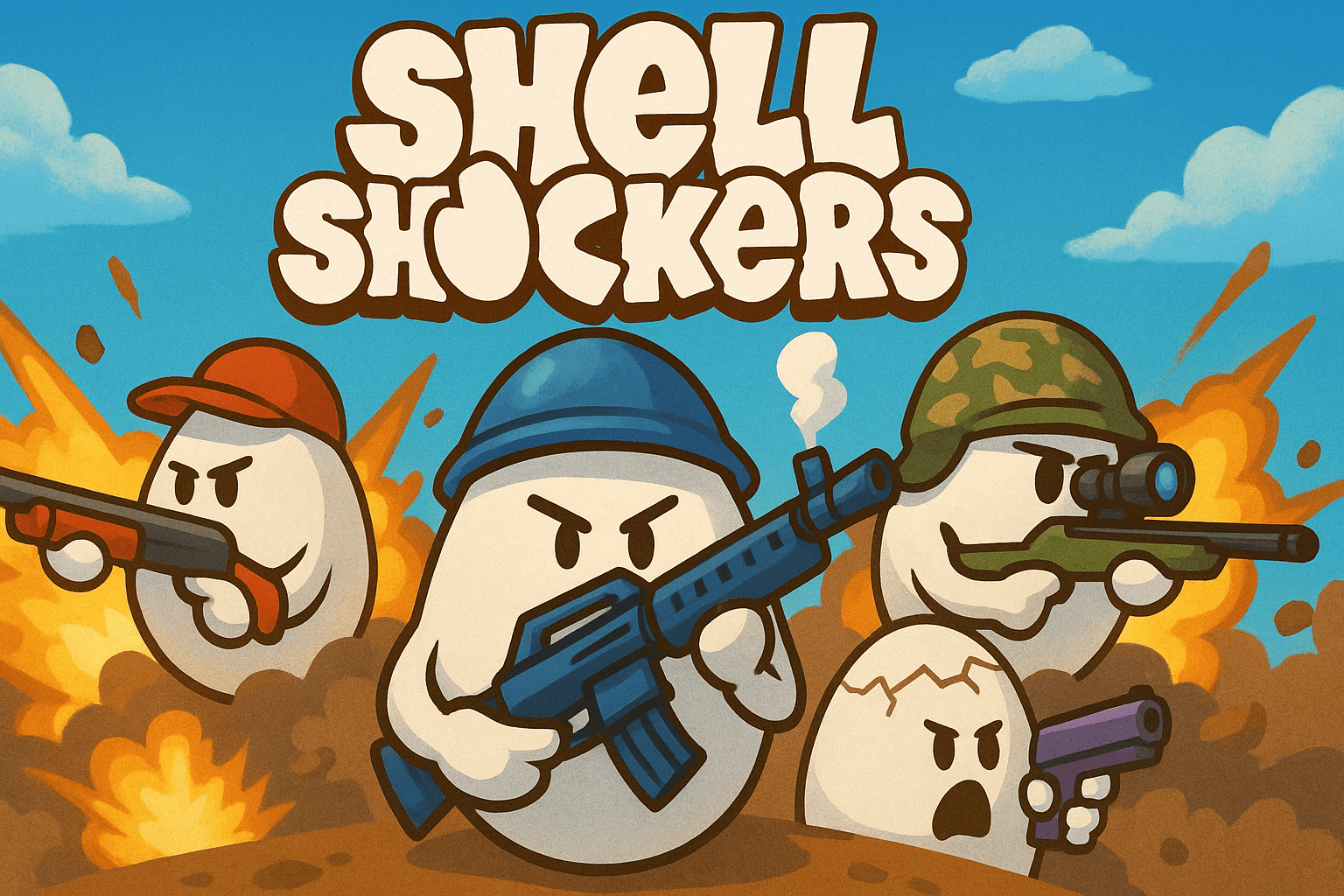 Shell Shockers gameplay